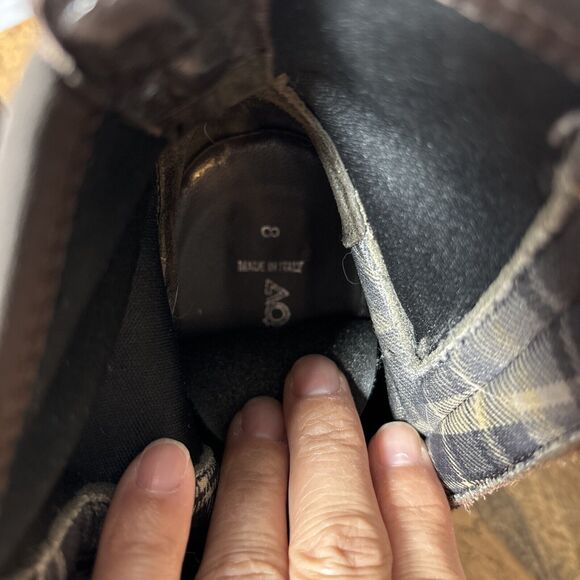 Aquatalia Womens Brown SZ 8 Vera Gomma Italian Lleather Ankle Booties Cushioned - Picture 11 of 12